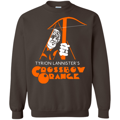 Sweatshirts Dark Chocolate / Small Crossbow Orange Crewneck Sweatshirt