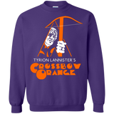 Sweatshirts Purple / Small Crossbow Orange Crewneck Sweatshirt