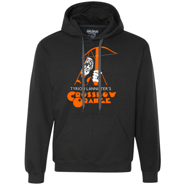 Sweatshirts Black / Small Crossbow Orange Premium Fleece Hoodie