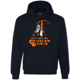 Sweatshirts Navy / Small Crossbow Orange Premium Fleece Hoodie