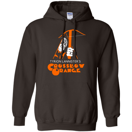 Sweatshirts Dark Chocolate / Small Crossbow Orange Pullover Hoodie