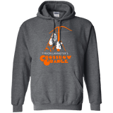 Sweatshirts Dark Heather / Small Crossbow Orange Pullover Hoodie