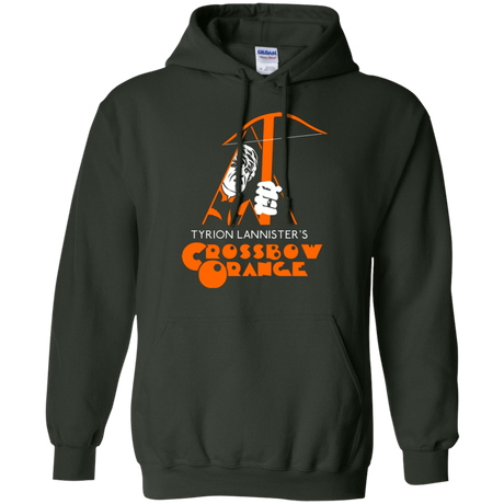 Sweatshirts Forest Green / Small Crossbow Orange Pullover Hoodie