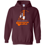Sweatshirts Maroon / Small Crossbow Orange Pullover Hoodie