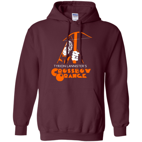 Sweatshirts Maroon / Small Crossbow Orange Pullover Hoodie