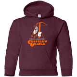 Sweatshirts Maroon / YS Crossbow Orange Youth Hoodie