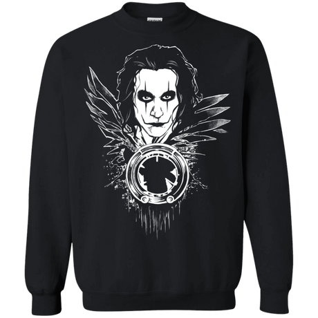 Sweatshirts Black / Small Crow Face Crewneck Sweatshirt
