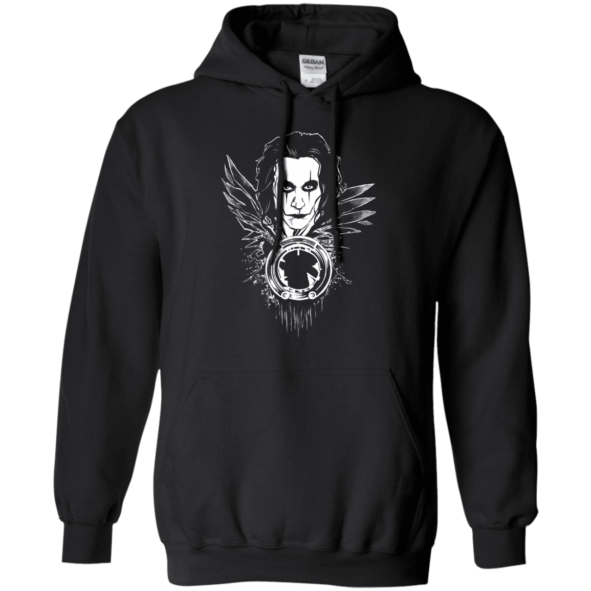 Sweatshirts Black / Small Crow Face Pullover Hoodie