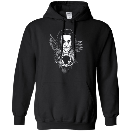 Sweatshirts Black / Small Crow Face Pullover Hoodie