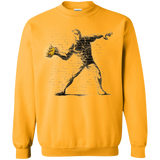 Sweatshirts Gold / Small Crown Thrower Crewneck Sweatshirt
