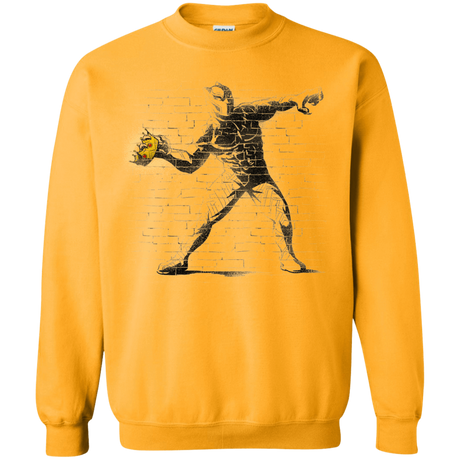 Sweatshirts Gold / Small Crown Thrower Crewneck Sweatshirt