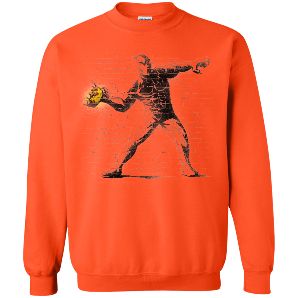 Sweatshirts Orange / Small Crown Thrower Crewneck Sweatshirt