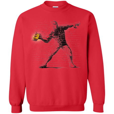 Sweatshirts Red / Small Crown Thrower Crewneck Sweatshirt
