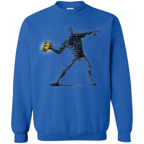 Sweatshirts Royal / Small Crown Thrower Crewneck Sweatshirt