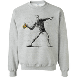 Sweatshirts Sport Grey / Small Crown Thrower Crewneck Sweatshirt