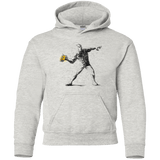 Sweatshirts Ash / YS Crown Thrower Youth Hoodie