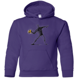 Sweatshirts Purple / YS Crown Thrower Youth Hoodie