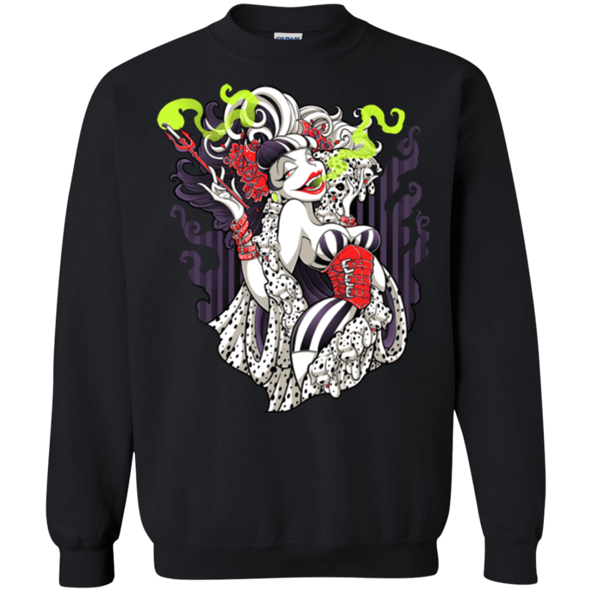 Sweatshirts Black / Small Crudella De Mon Crewneck Sweatshirt