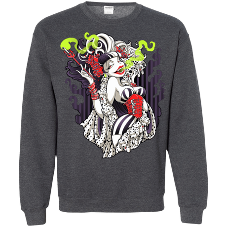 Sweatshirts Dark Heather / Small Crudella De Mon Crewneck Sweatshirt