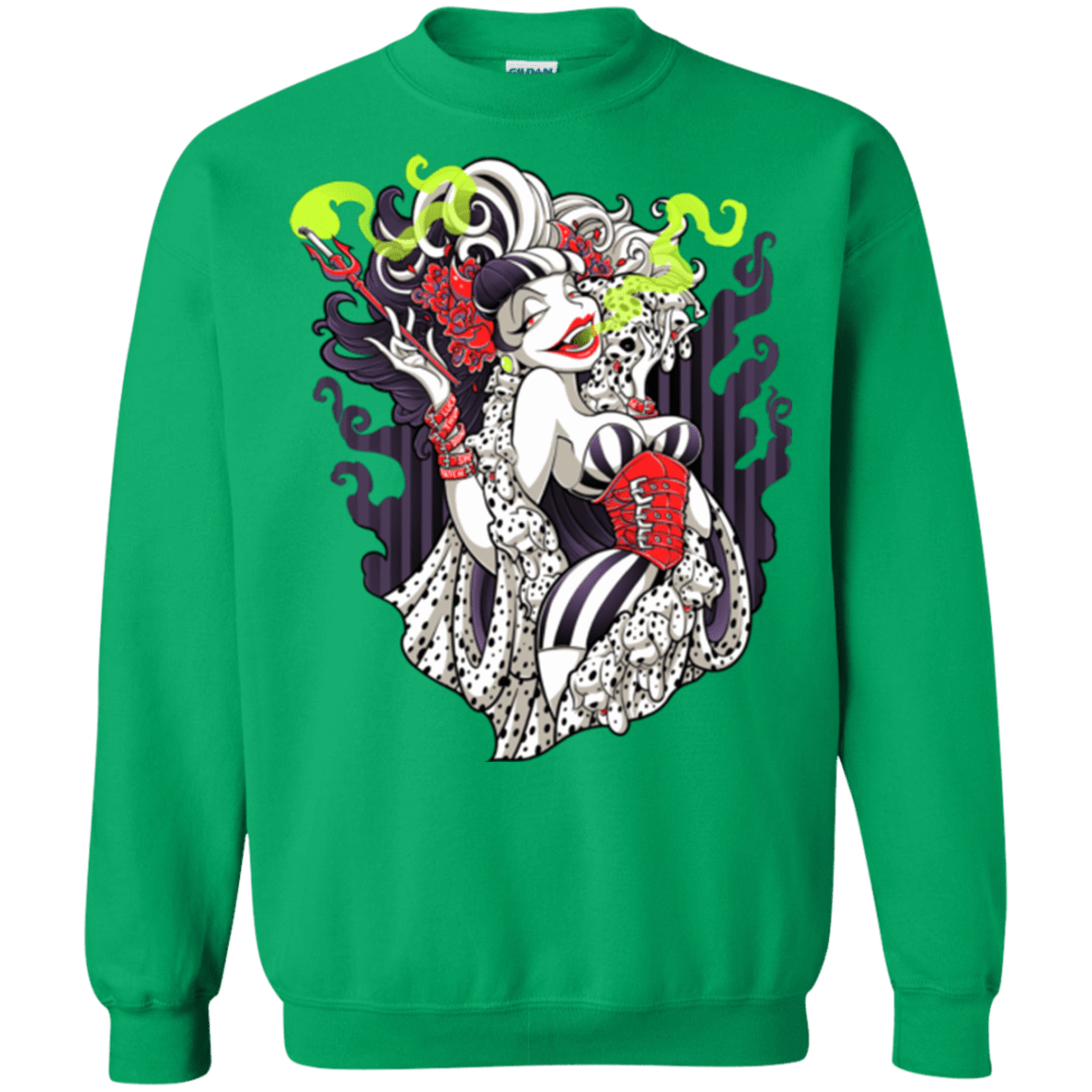 Sweatshirts Irish Green / Small Crudella De Mon Crewneck Sweatshirt