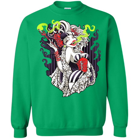 Sweatshirts Irish Green / Small Crudella De Mon Crewneck Sweatshirt