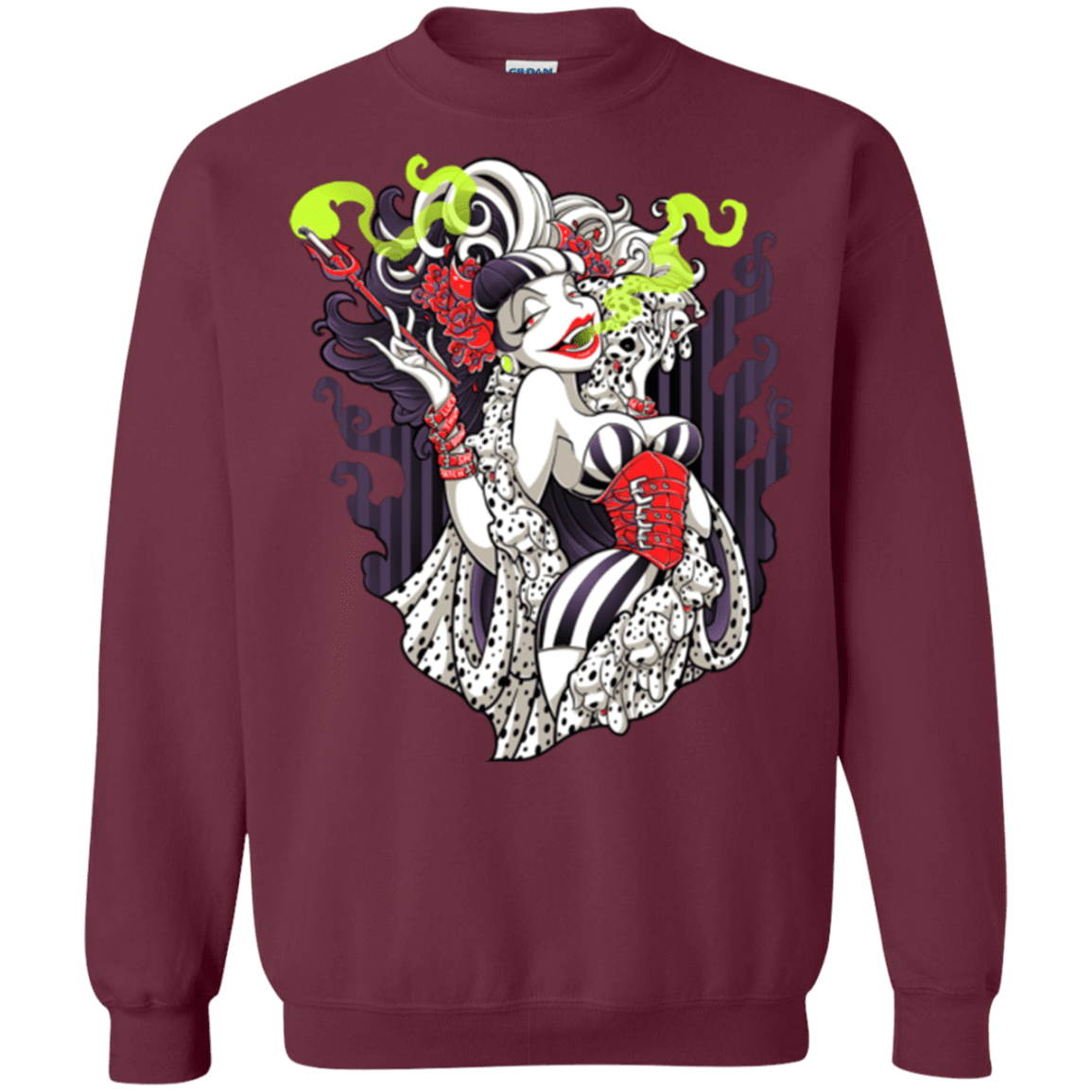 Sweatshirts Maroon / Small Crudella De Mon Crewneck Sweatshirt