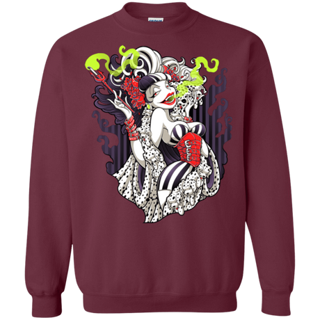 Sweatshirts Maroon / Small Crudella De Mon Crewneck Sweatshirt