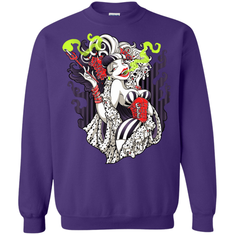 Sweatshirts Purple / Small Crudella De Mon Crewneck Sweatshirt