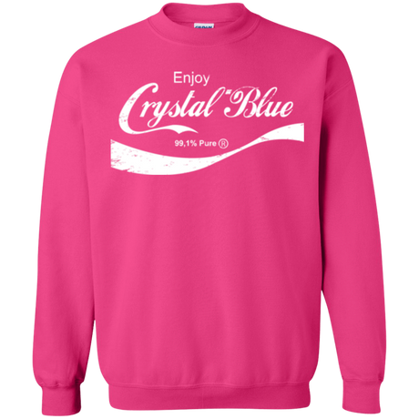 Sweatshirts Heliconia / Small Crystal Blue Coke Crewneck Sweatshirt
