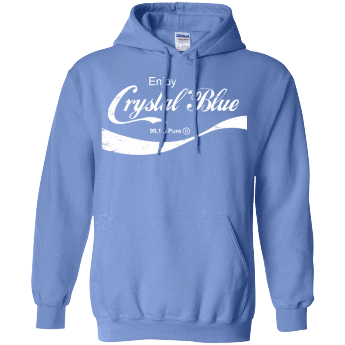 Sweatshirts Carolina Blue / Small Crystal Blue Coke Pullover Hoodie