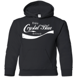 Sweatshirts Black / YS Crystal Blue Coke Youth Hoodie