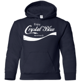 Sweatshirts Navy / YS Crystal Blue Coke Youth Hoodie