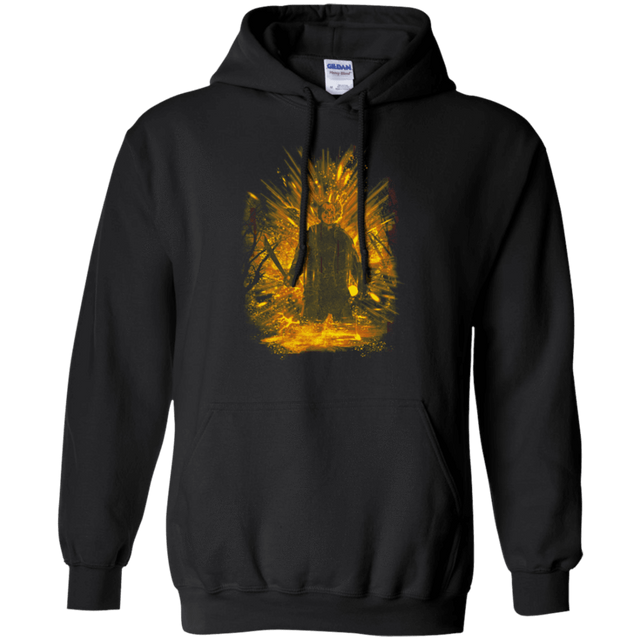 Sweatshirts Black / Small Crystal Lake Storm Orange Pullover Hoodie