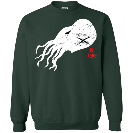 Sweatshirts Forest Green / Small Cthulhu(3) Crewneck Sweatshirt