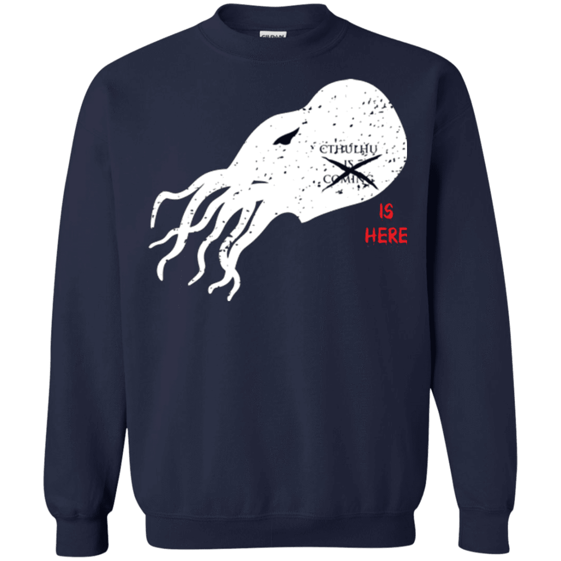 Sweatshirts Navy / Small Cthulhu(3) Crewneck Sweatshirt