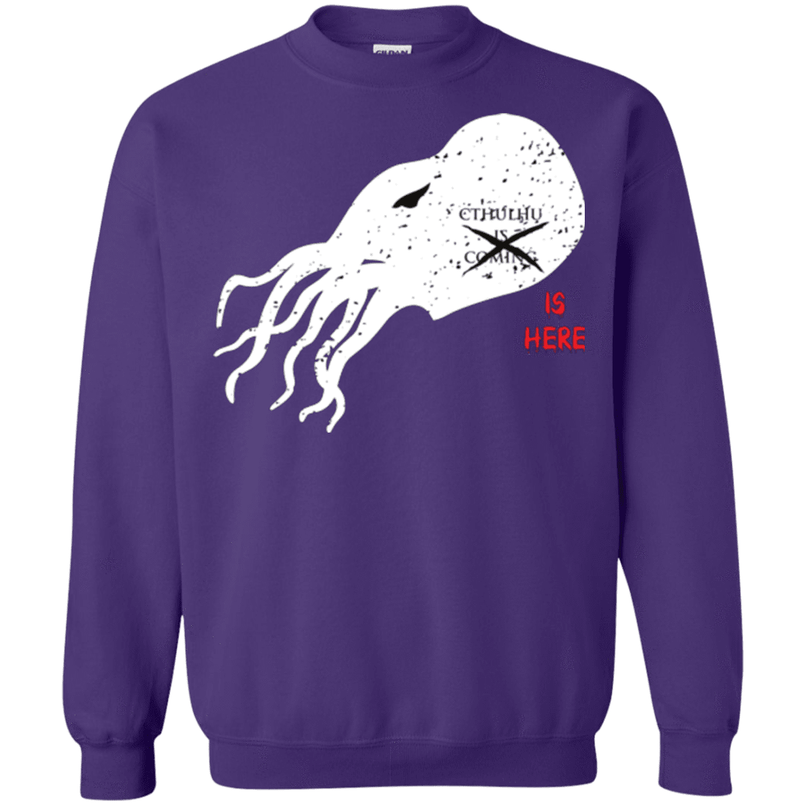 Sweatshirts Purple / Small Cthulhu(3) Crewneck Sweatshirt