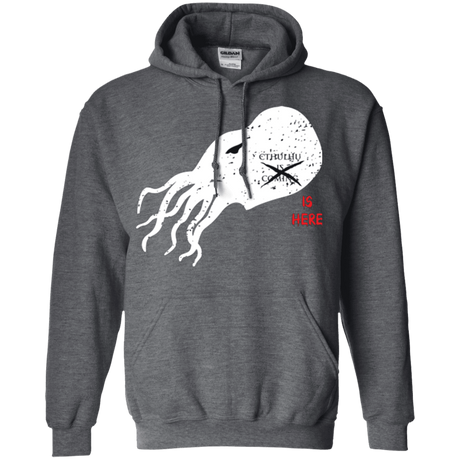 Sweatshirts Dark Heather / Small Cthulhu(3) Pullover Hoodie