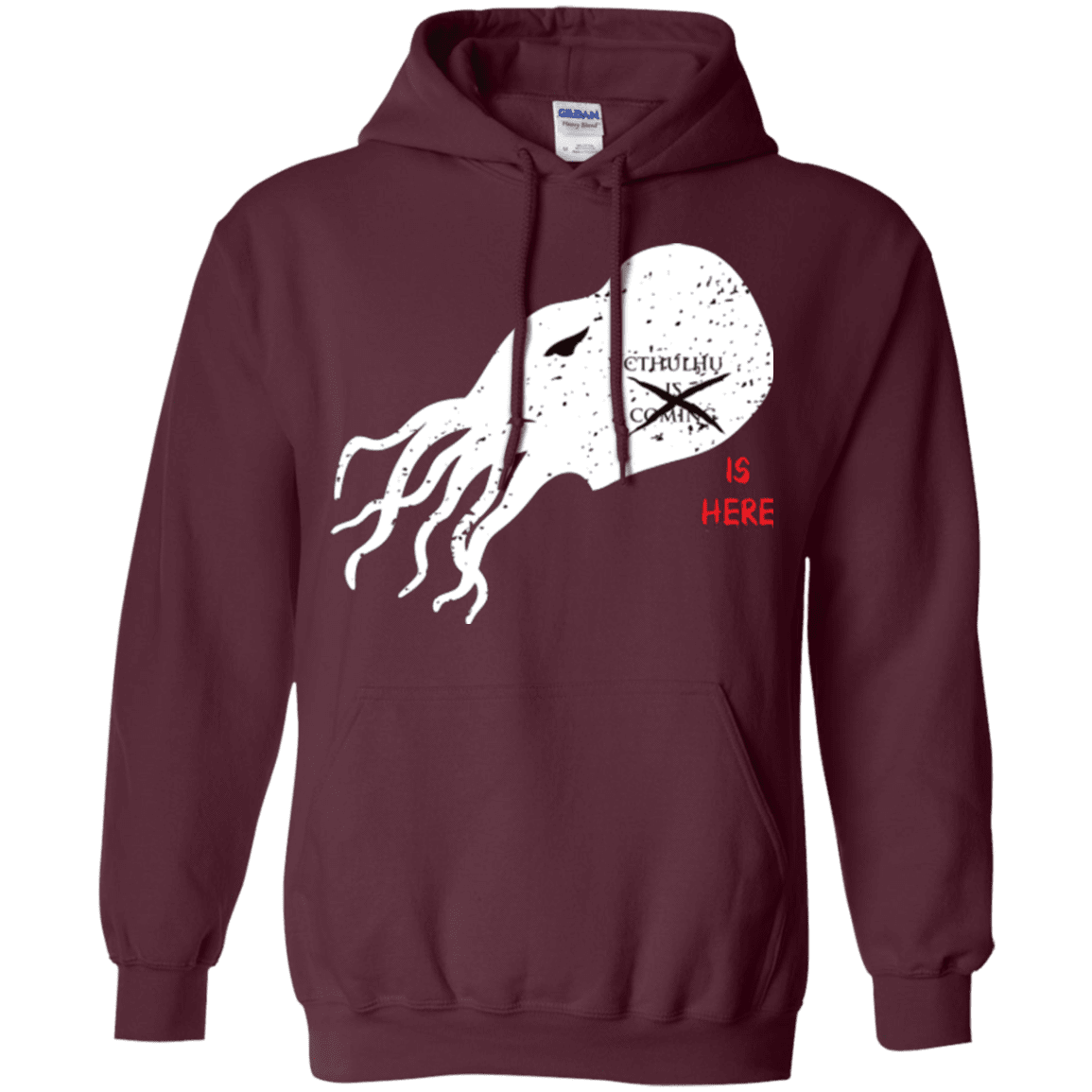 Sweatshirts Maroon / Small Cthulhu(3) Pullover Hoodie