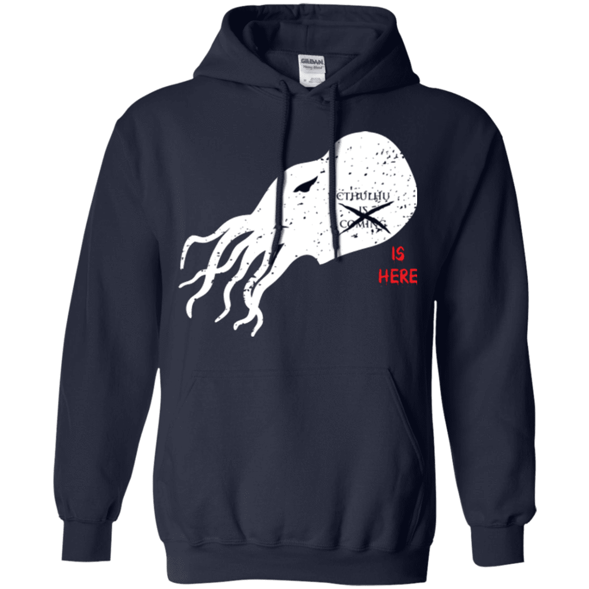 Sweatshirts Navy / Small Cthulhu(3) Pullover Hoodie