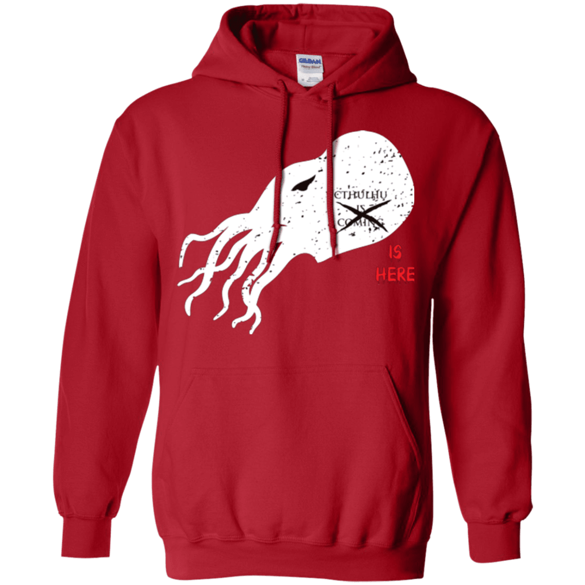 Sweatshirts Red / Small Cthulhu(3) Pullover Hoodie