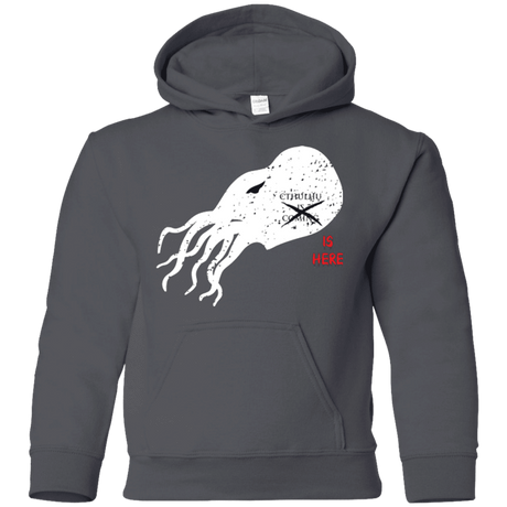 Sweatshirts Charcoal / YS Cthulhu(3) Youth Hoodie