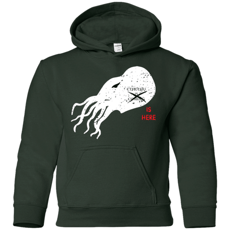 Sweatshirts Forest Green / YS Cthulhu(3) Youth Hoodie