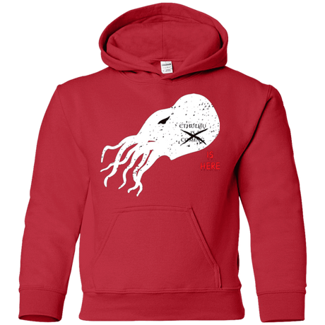 Sweatshirts Red / YS Cthulhu(3) Youth Hoodie