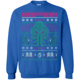 Sweatshirts Royal / S Cthulhu Awakens Ugly Sweater Crewneck Sweatshirt