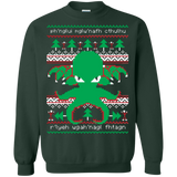 Sweatshirts Forest Green / Small Cthulhu Cultist Christmas Crewneck Sweatshirt