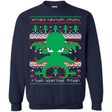 Sweatshirts Navy / Small Cthulhu Cultist Christmas Crewneck Sweatshirt