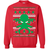 Sweatshirts Red / Small Cthulhu Cultist Christmas Crewneck Sweatshirt