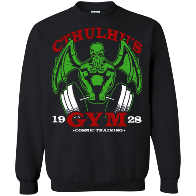 Sweatshirts Black / Small Cthulhu Gym Crewneck Sweatshirt