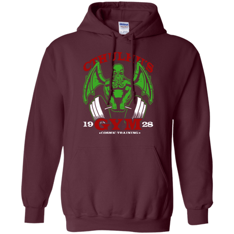 Sweatshirts Maroon / Small Cthulhu Gym Pullover Hoodie