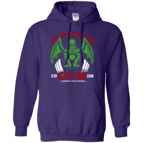 Sweatshirts Purple / Small Cthulhu Gym Pullover Hoodie